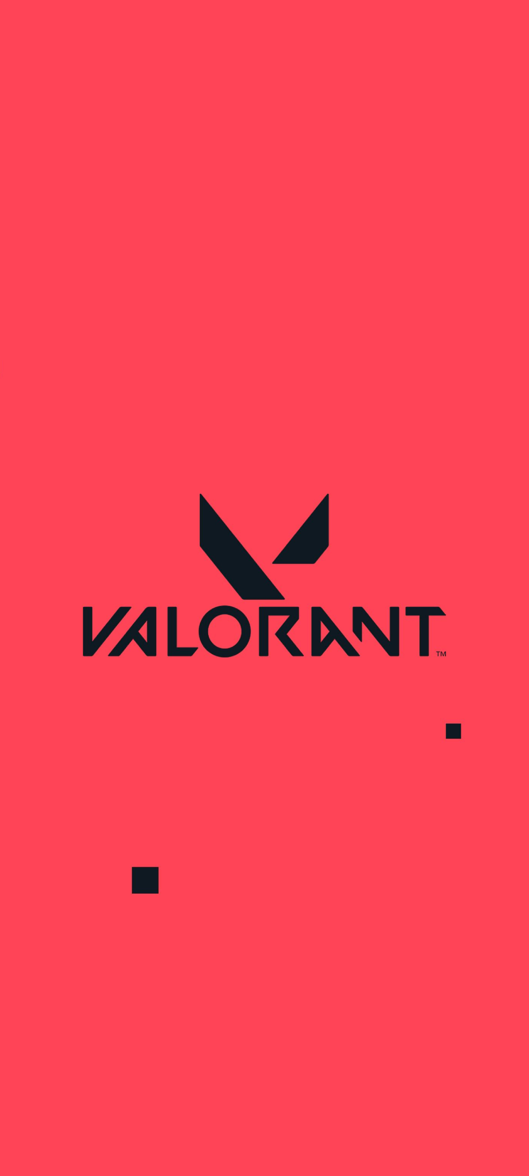 ピンクの背景 Valorantのロゴ Oppo 3 壁紙 待ち受け スマラン