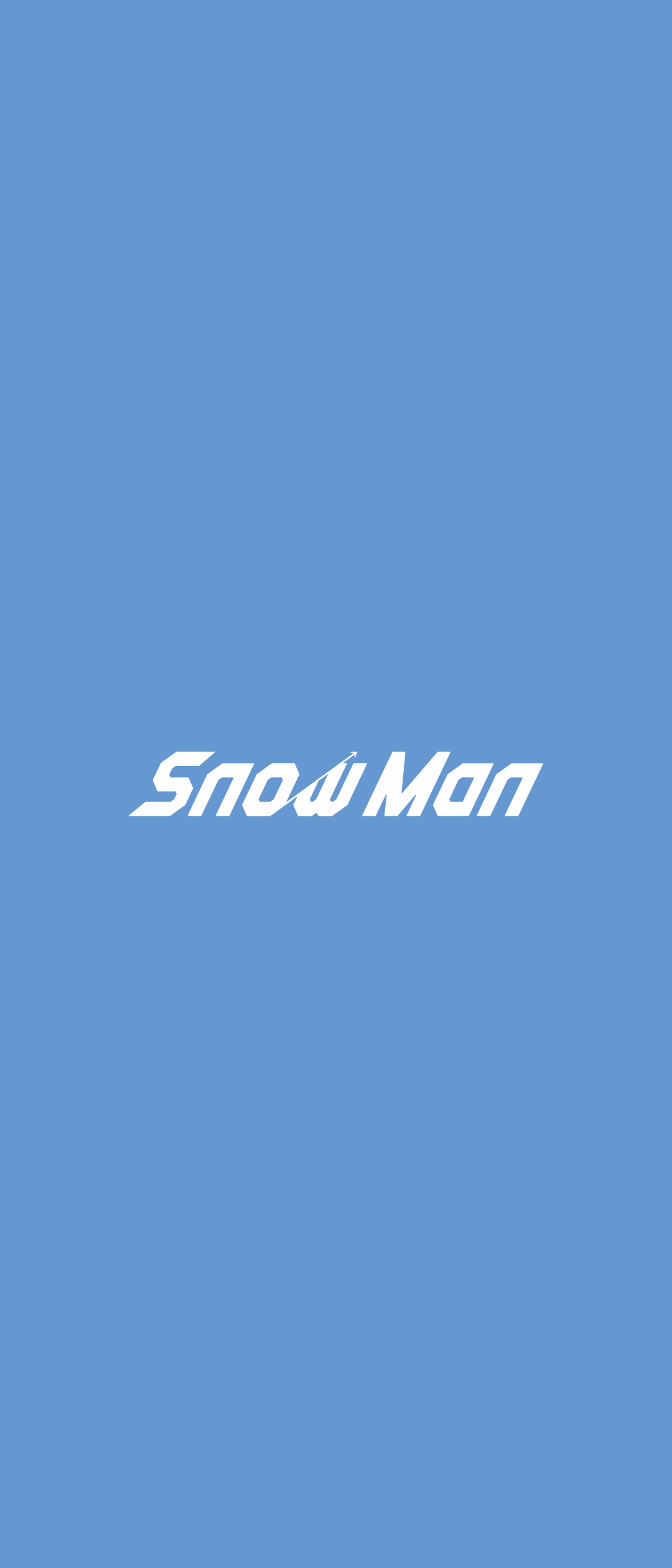 Snow Manのロゴ Xperia 8 Lite 壁紙 待ち受け スマラン