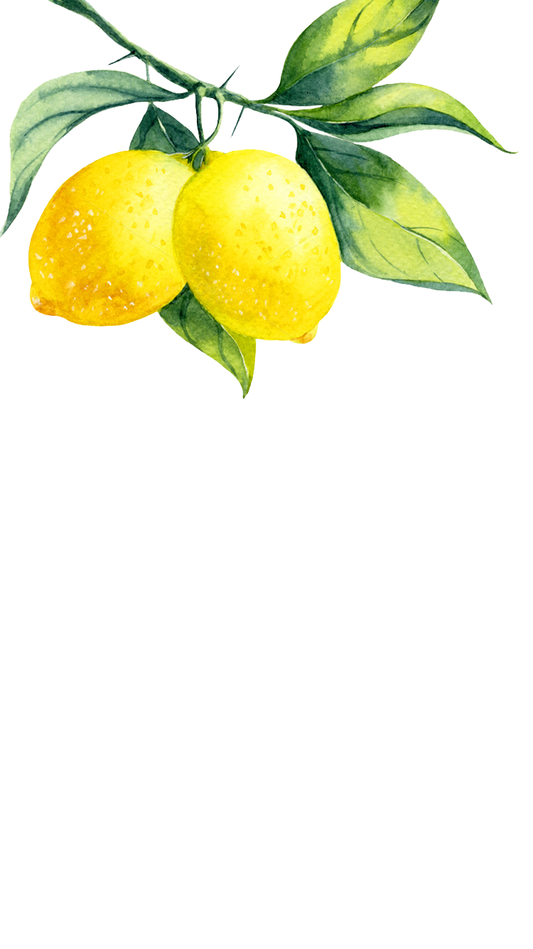 水彩のレモン Iphone 7 壁紙 待ち受け スマラン