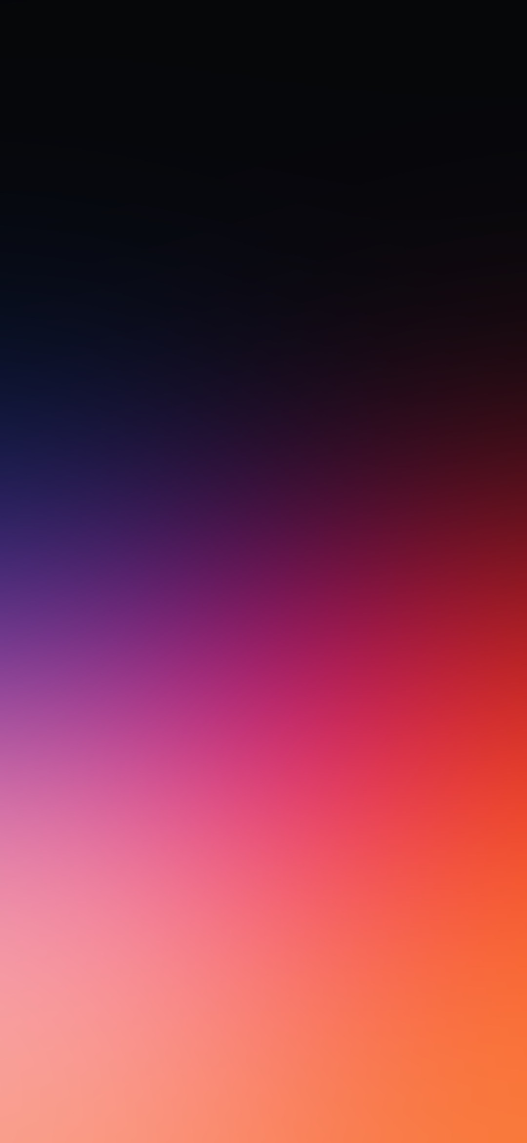 綺麗な紫 オレンジのグラデーション Iphone 13 Mini 壁紙 待ち受け Sumaran