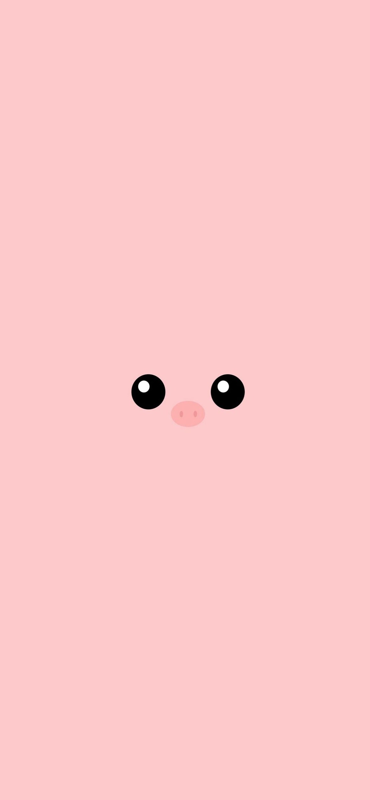 ピンクの豚のイラスト Iphone 13 Pro Max 壁紙 待ち受け Sumaran
