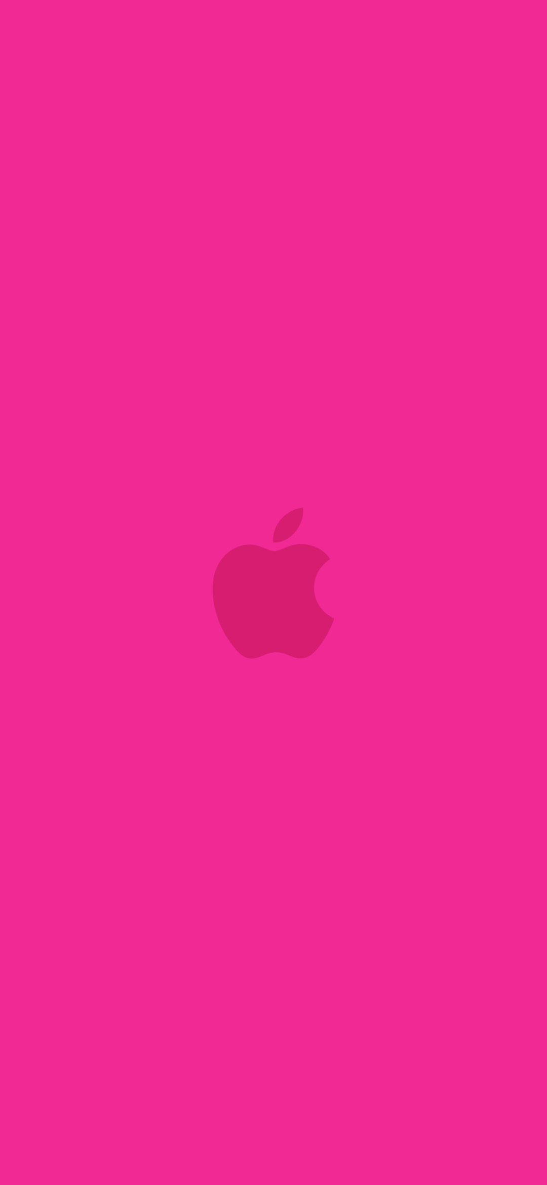 ビビッド ピンク アップルのロゴ Iphone 13 Mini 壁紙 待ち受け スマラン
