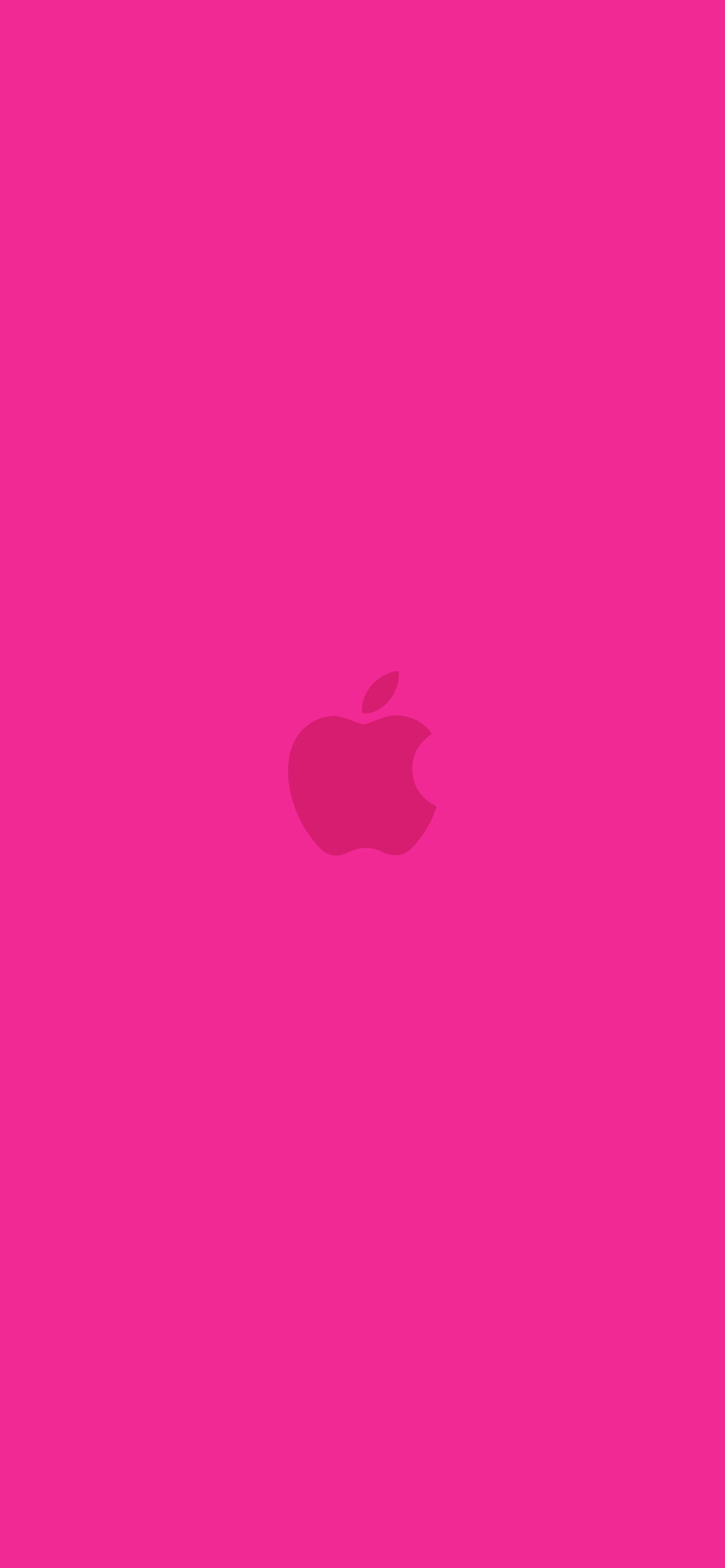 ビビッド ピンク アップルのロゴ Iphone 12 Pro 壁紙 待ち受け スマラン
