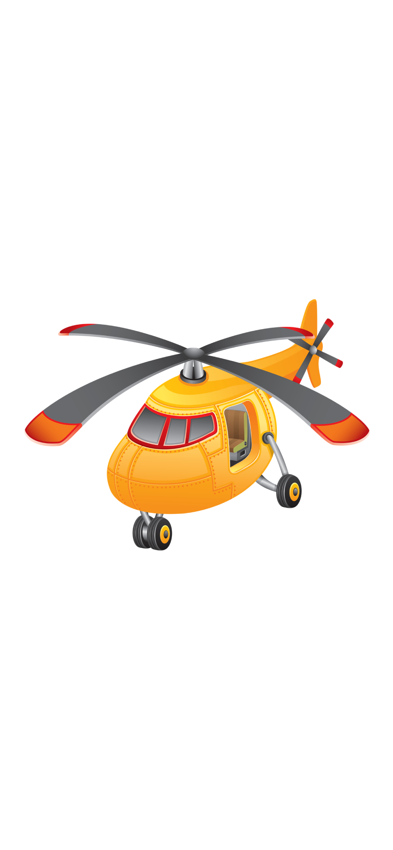 黄色いヘリコプター イラスト Iphone 12 Pro Max 壁紙 待ち受け スマラン