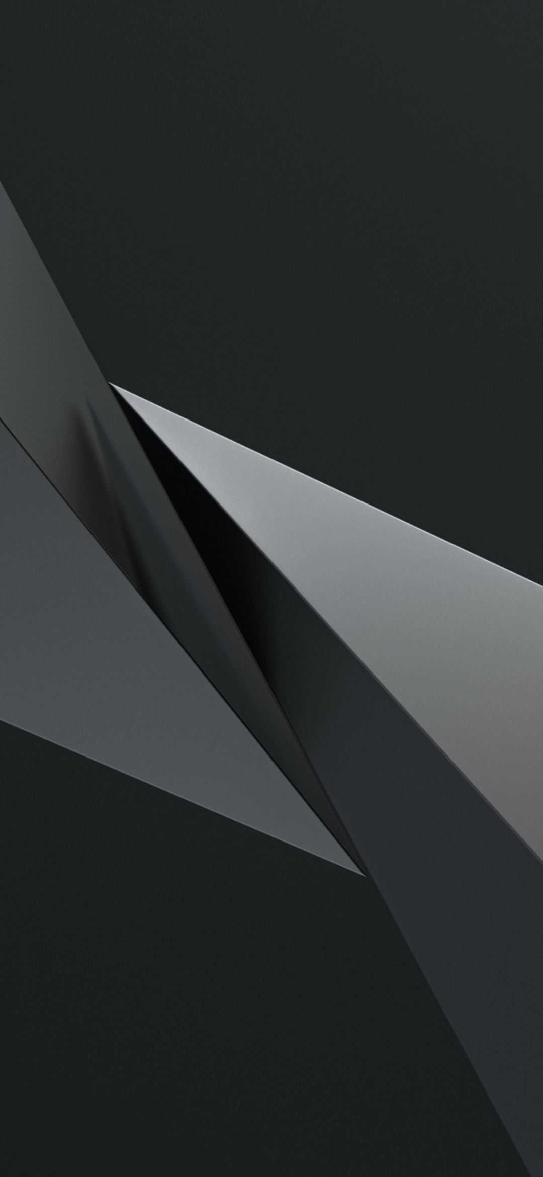 黒 スタイリッシュな三角のテクスチャー Google Pixel 5 壁紙 待ち受け スマラン