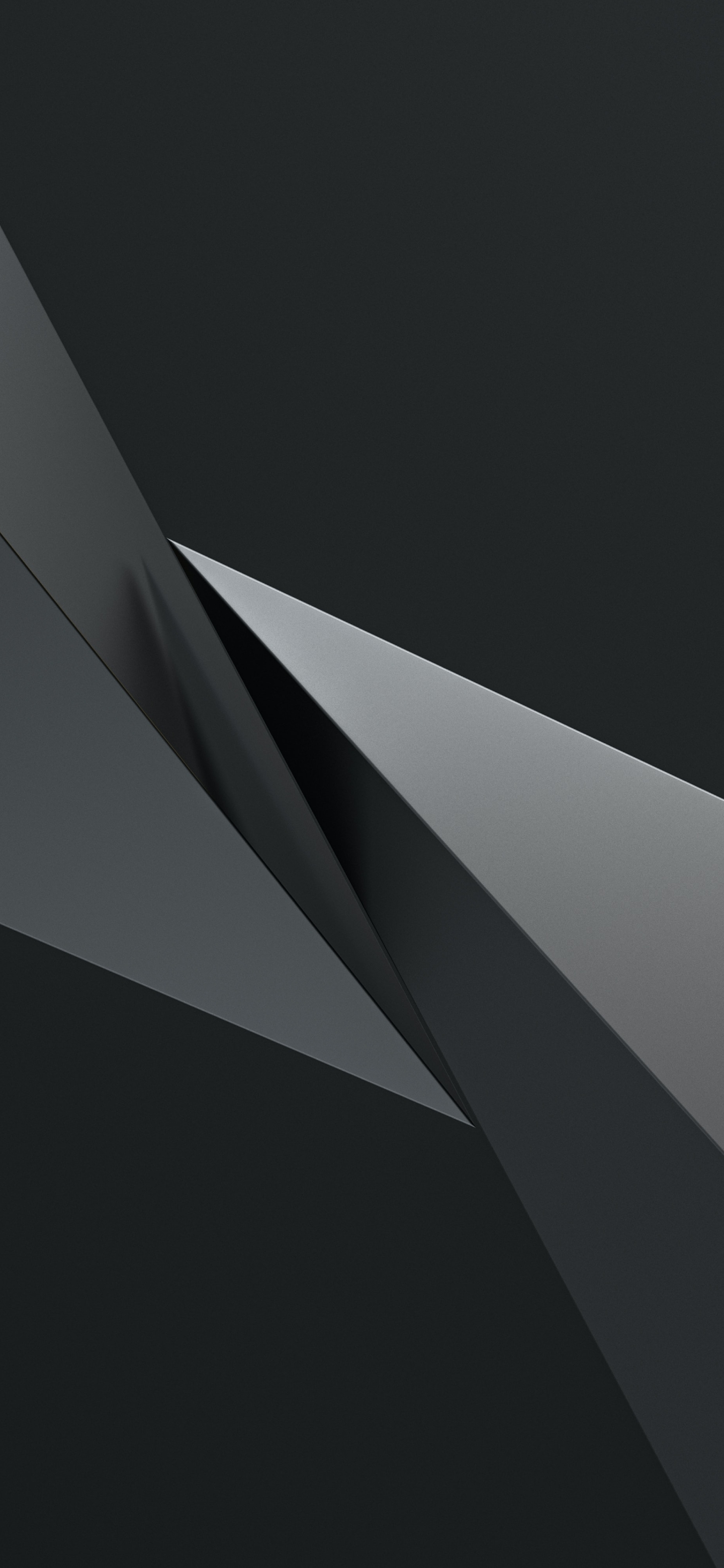 黒 スタイリッシュな三角のテクスチャー Google Pixel 6 Pro 壁紙 待ち受け スマラン