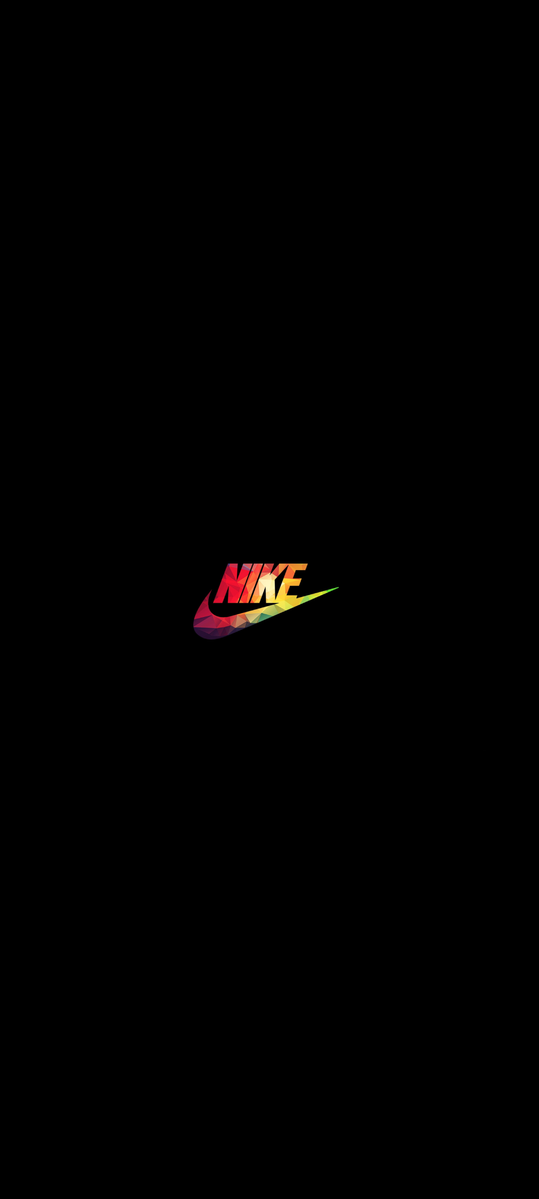 Nike 虹色のロゴ Galaxy S21 5g 壁紙 待ち受け Sumaran
