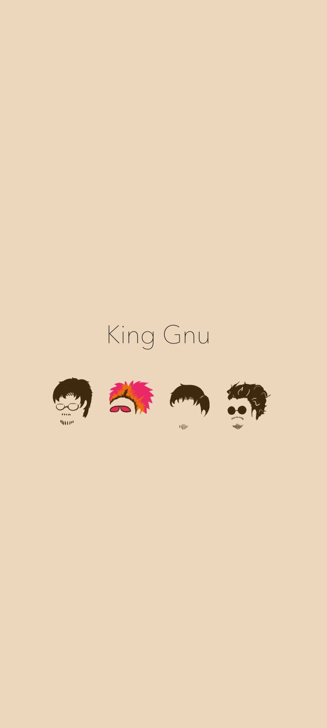 King Gnu イラスト Xiaomi 11t 壁紙 待ち受け スマラン