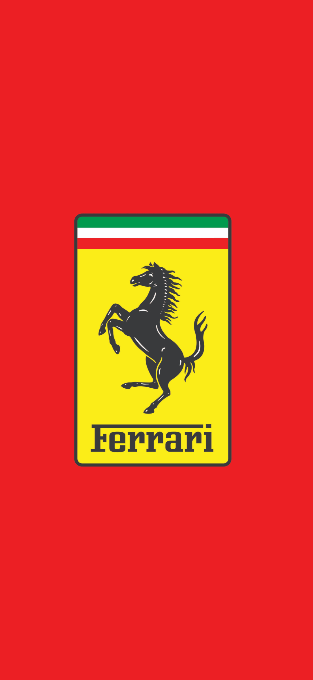フェラーリ Ferrari シンボルマーク 馬 Iphone 12 Mini 壁紙 待ち受け スマラン