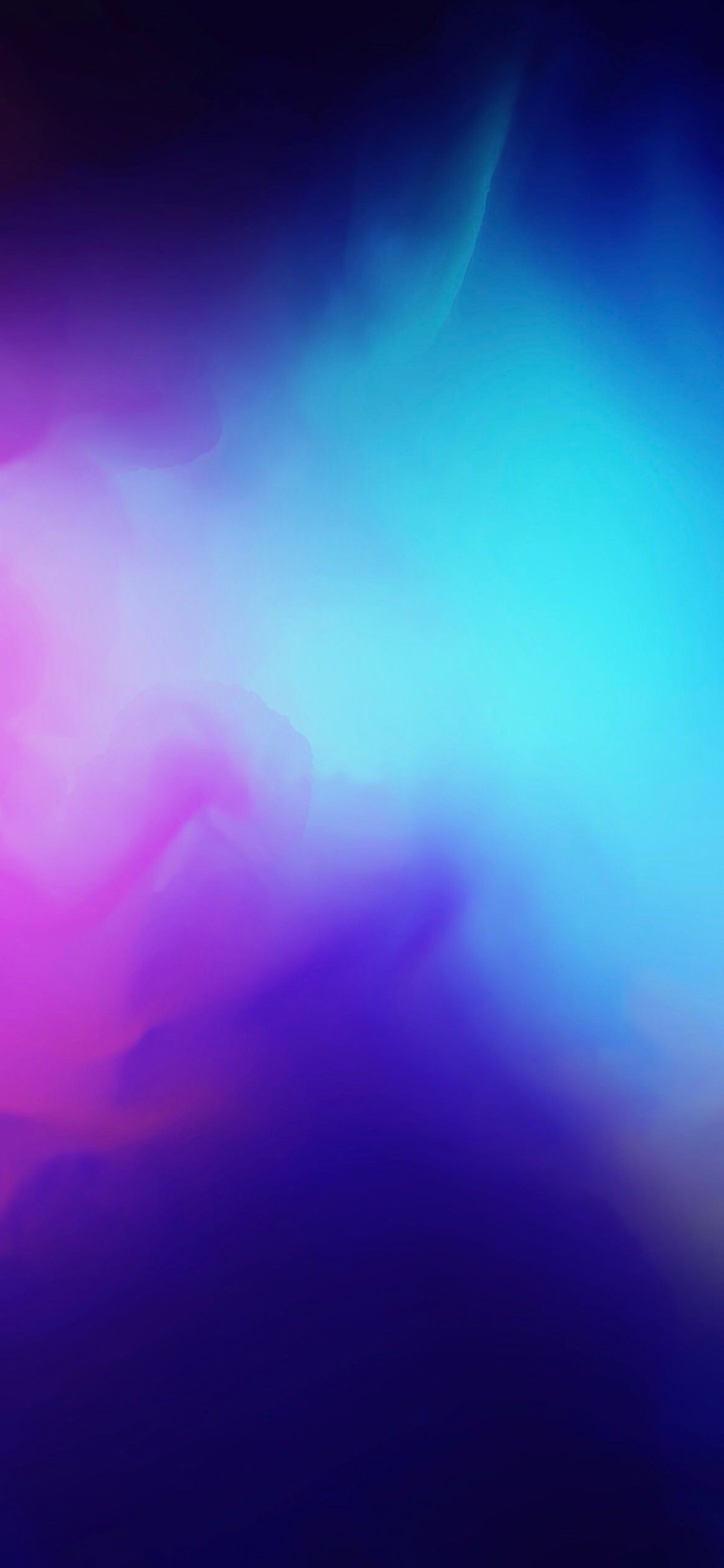 淡い青と紫の綺麗なグラデーション Iphone 12 壁紙 待ち受け Sumaran