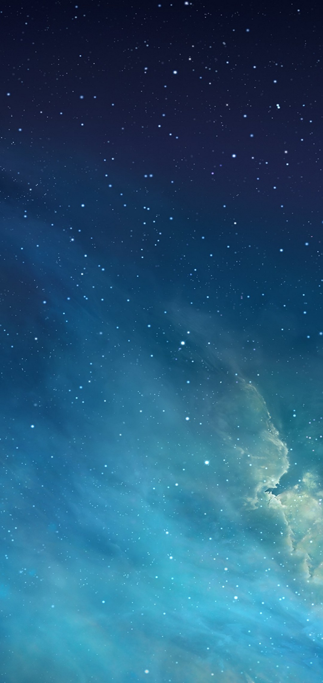 綺麗な水色の銀河 雲 Oppo R15 Pro Androidスマホ壁紙 待ち受け スマラン