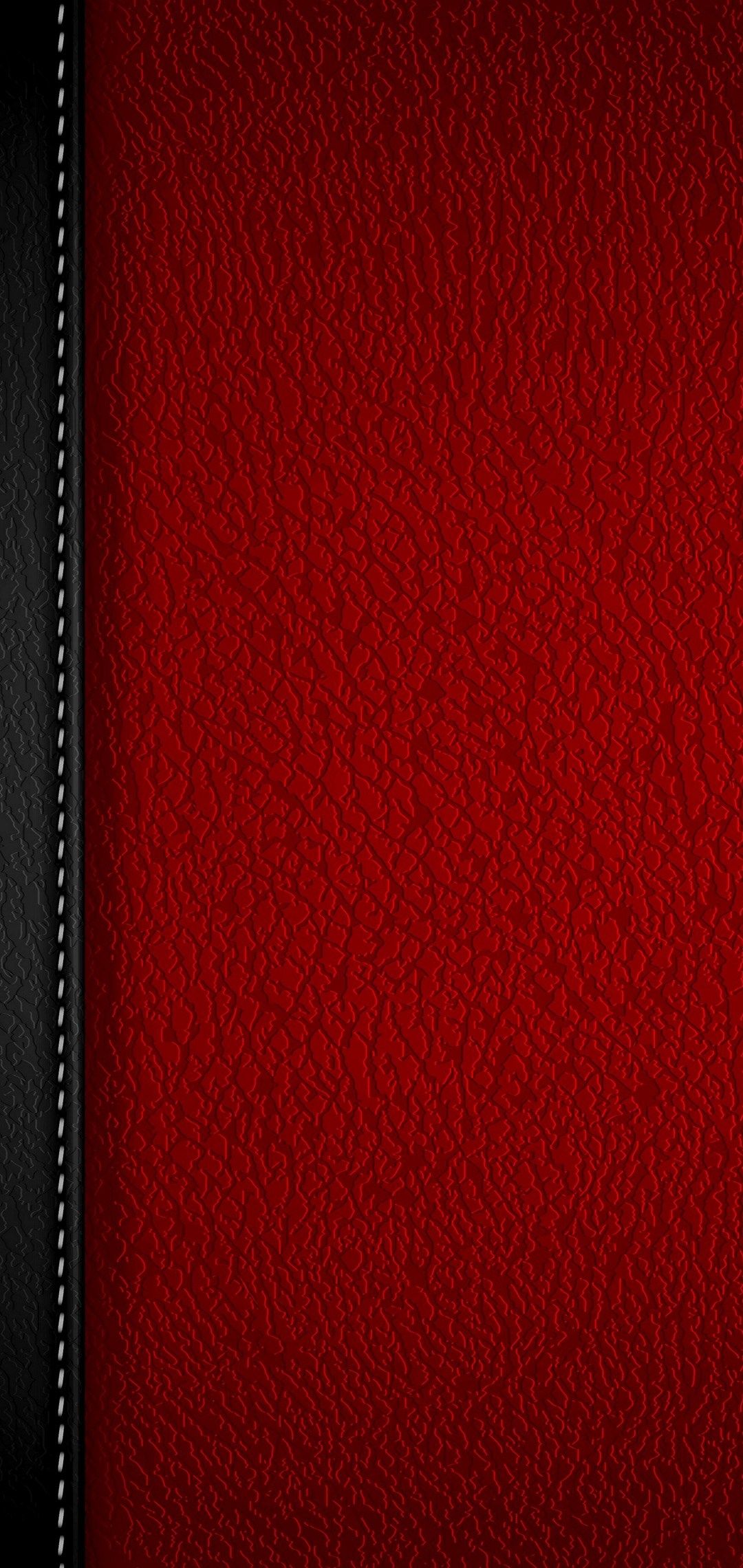 赤と黒のレザー 革 Huawei P Lite Androidスマホ壁紙 待ち受け スマラン