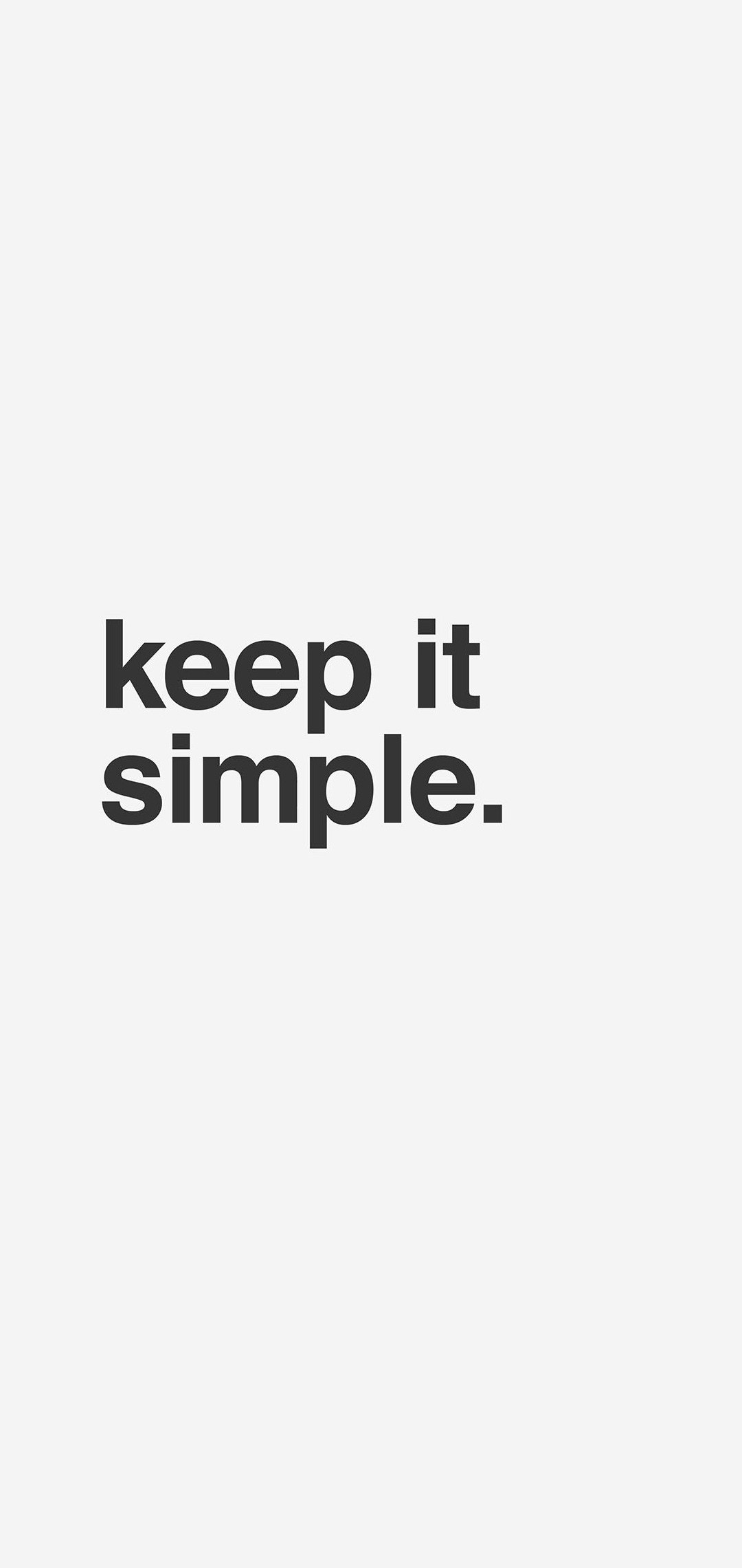 Keep It Simple シンプル Moto G8 Plus Androidスマホ壁紙 待ち受け スマラン