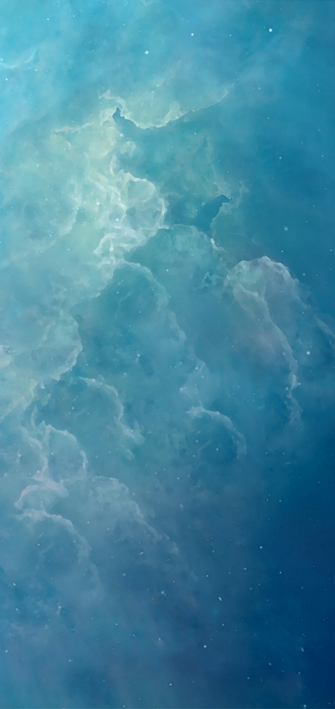 画面いっぱいの綺麗な雲と星 Huawei P Lite Androidスマホ壁紙 待ち受け スマラン