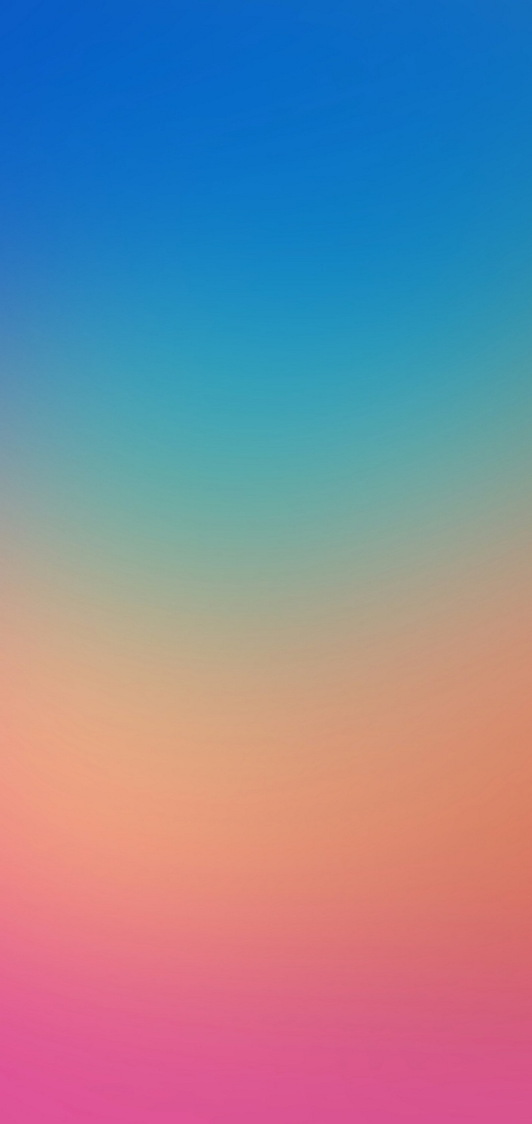 青 緑 オレンジ ピンクの綺麗なグラデーション Zenfone Max Pro M2 Androidスマホ壁紙 待ち受け スマラン