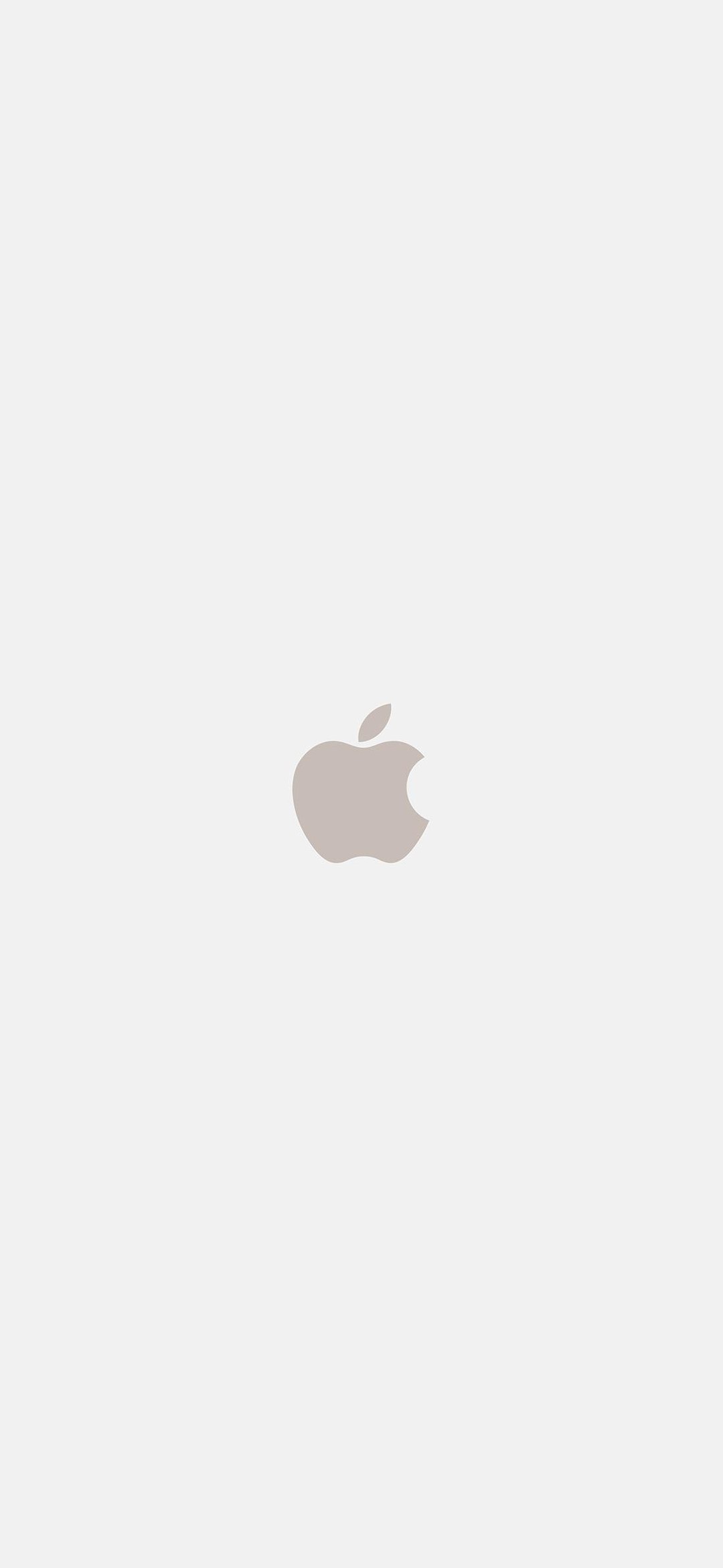 ミニマル 白いアップルのロゴ Iphone 12 Mini 壁紙 待ち受け スマラン