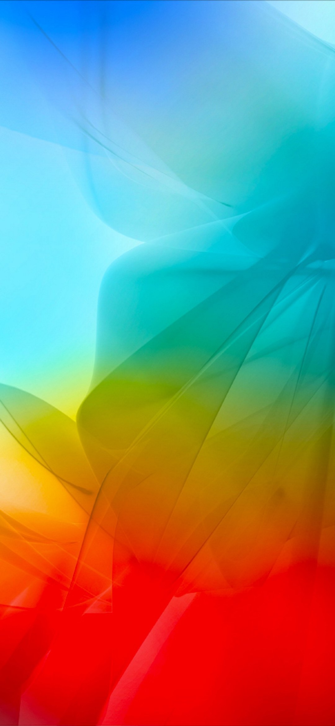 虹色 幻想的なテクスチャー Oppo Reno A Android スマホ壁紙 待ち受け スマラン