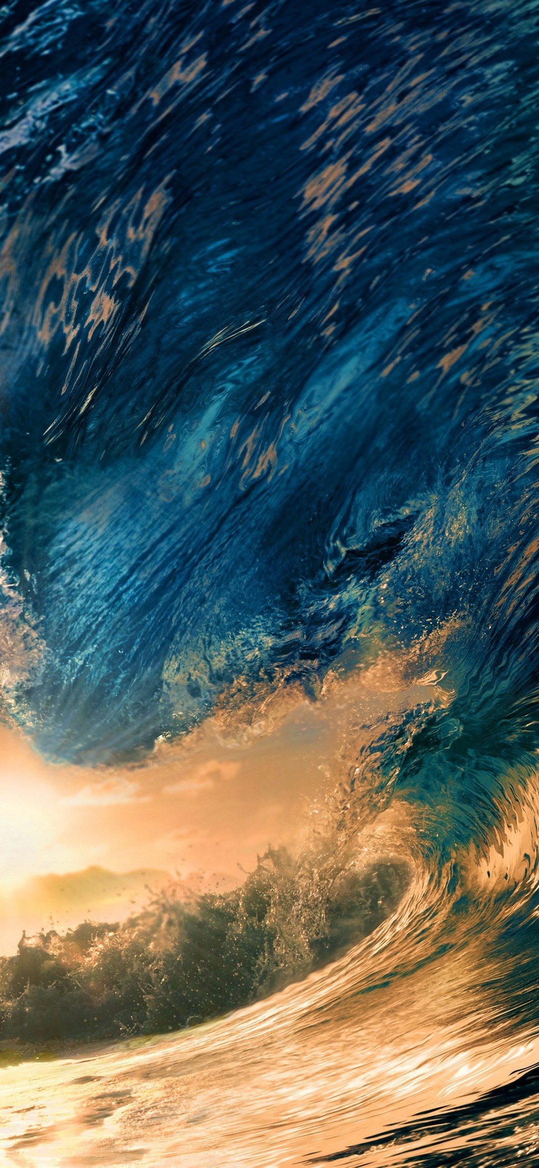 Beautiful big waves ZenFone 6 Android 壁紙・待ち受け