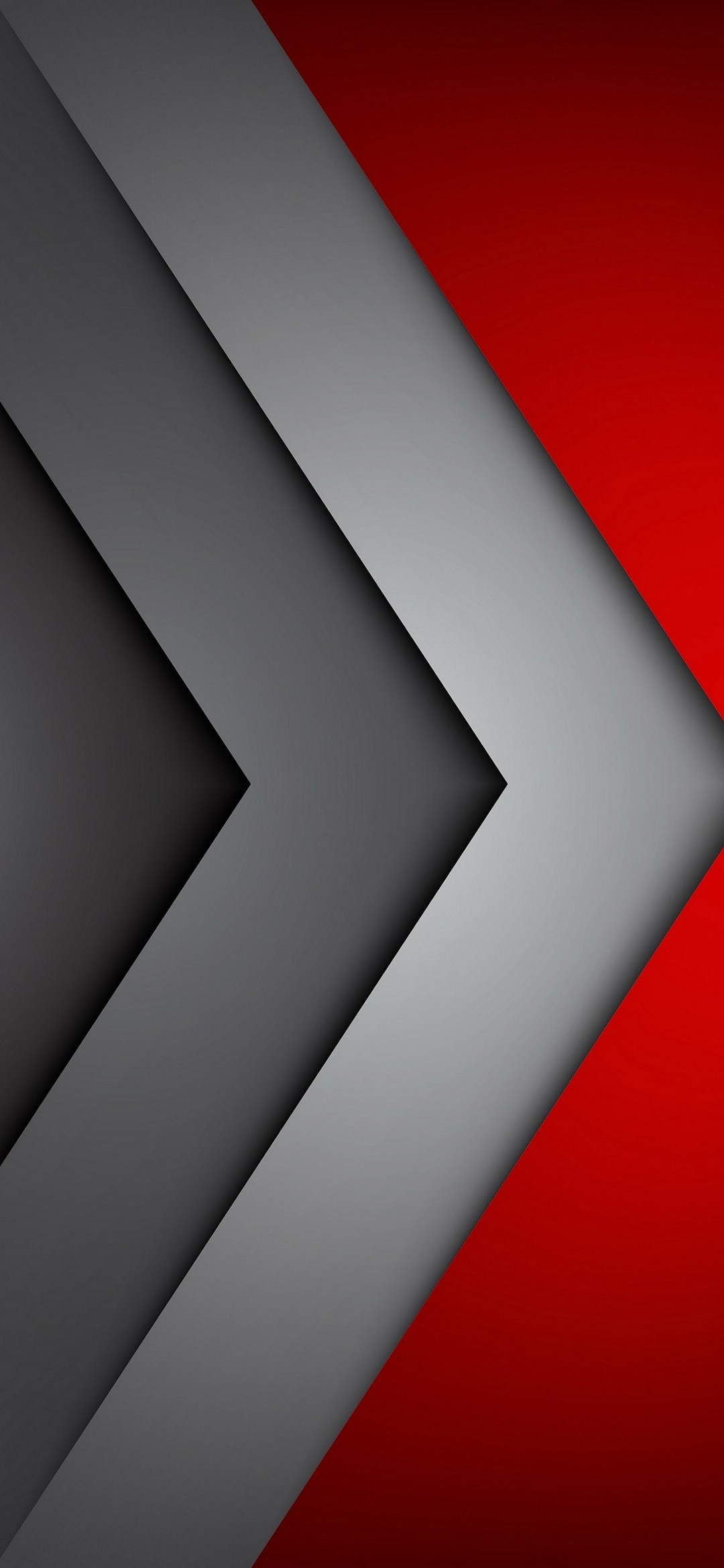 赤 黒 灰色のグラデーション Google Pixel 5 Android スマホ壁紙 待ち受け スマラン
