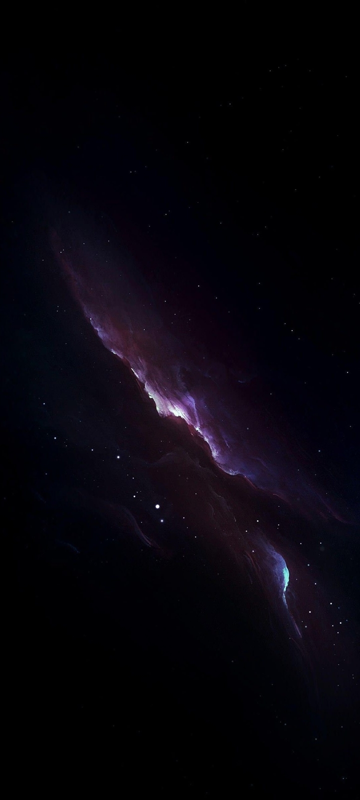 綺麗な紫の宇宙 Galaxy A32 5g 壁紙 待ち受け スマラン