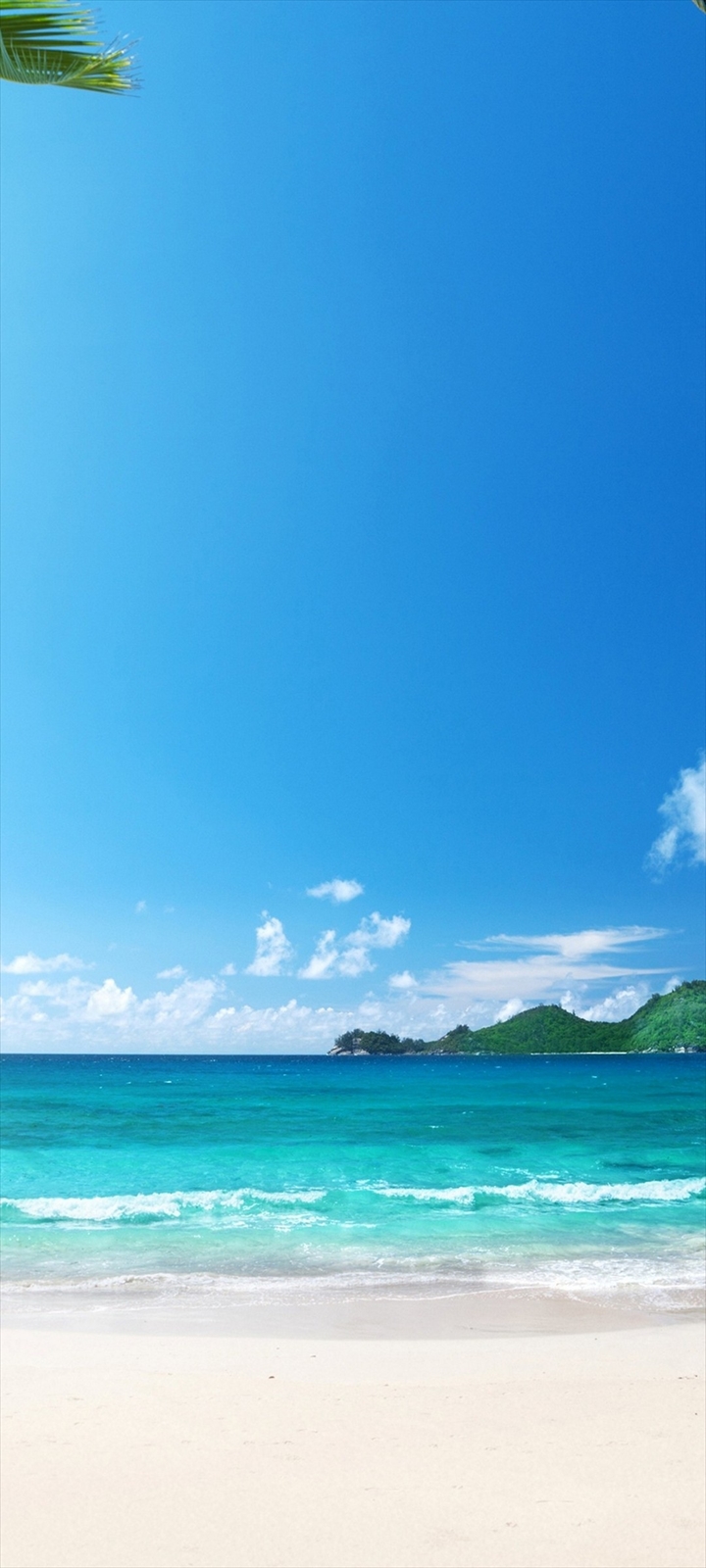 ハワイ 綺麗な海と砂浜 Moto G30 Androidスマホ壁紙 待ち受け スマラン