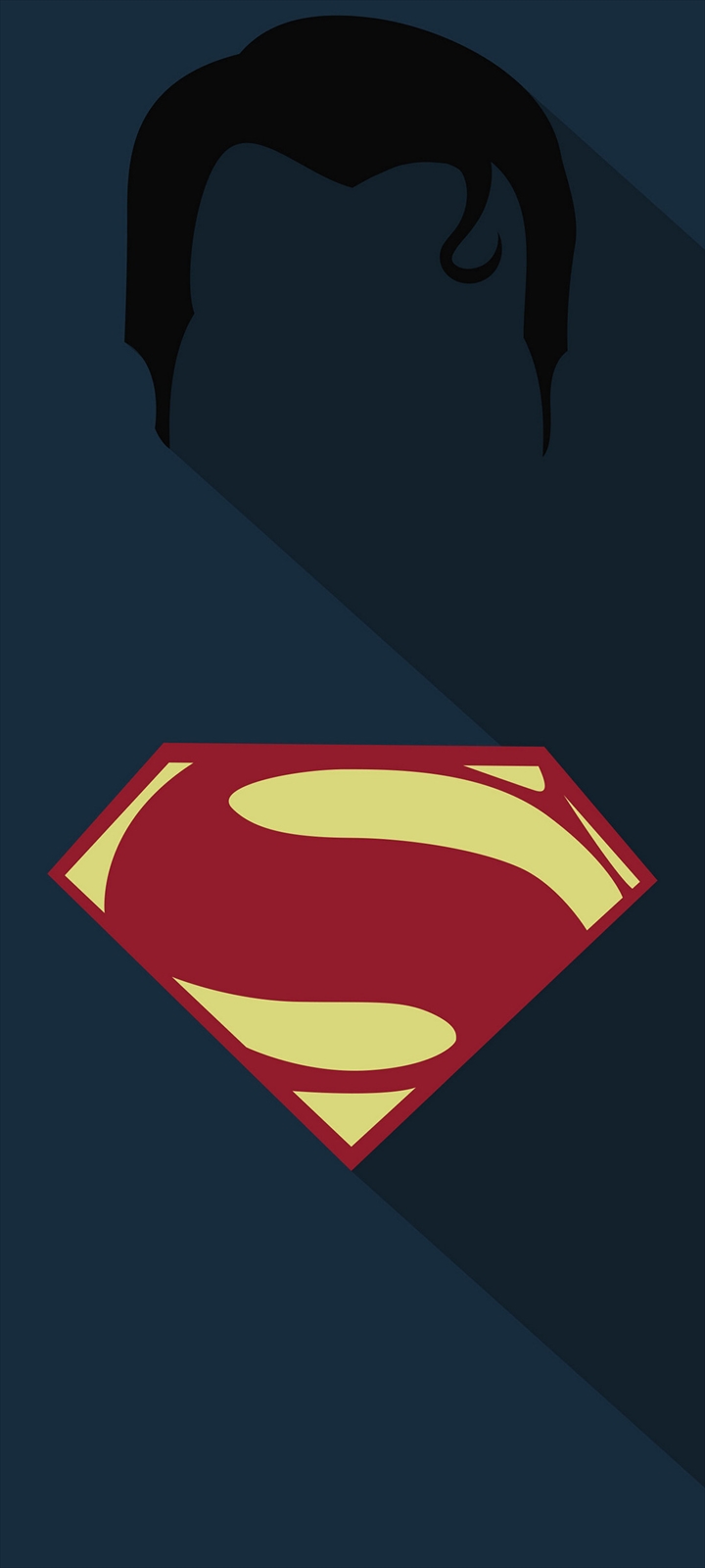 スーパーマンのロゴ Moto G30 Androidスマホ壁紙 待ち受け スマラン