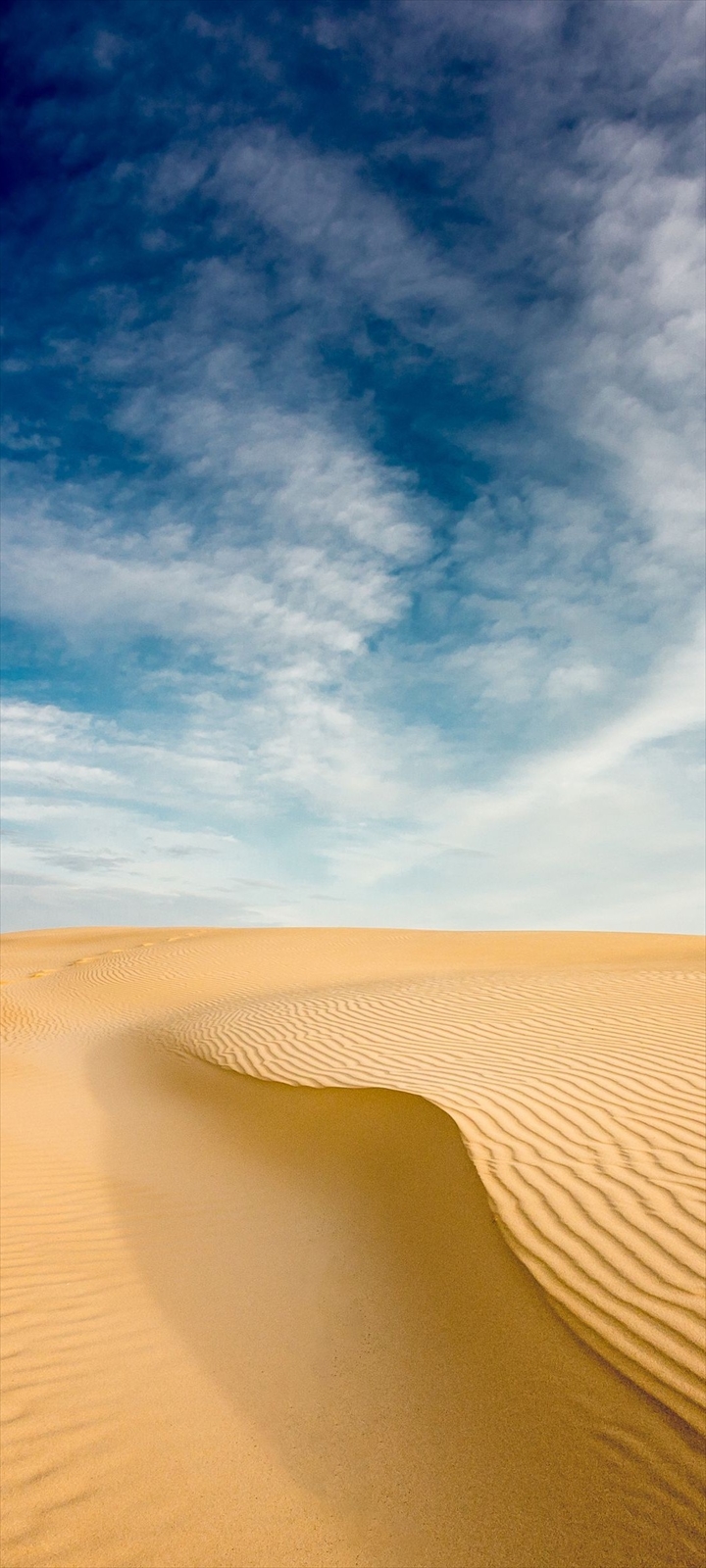 青空 綺麗な砂漠 Moto G30 Androidスマホ壁紙 待ち受け スマラン