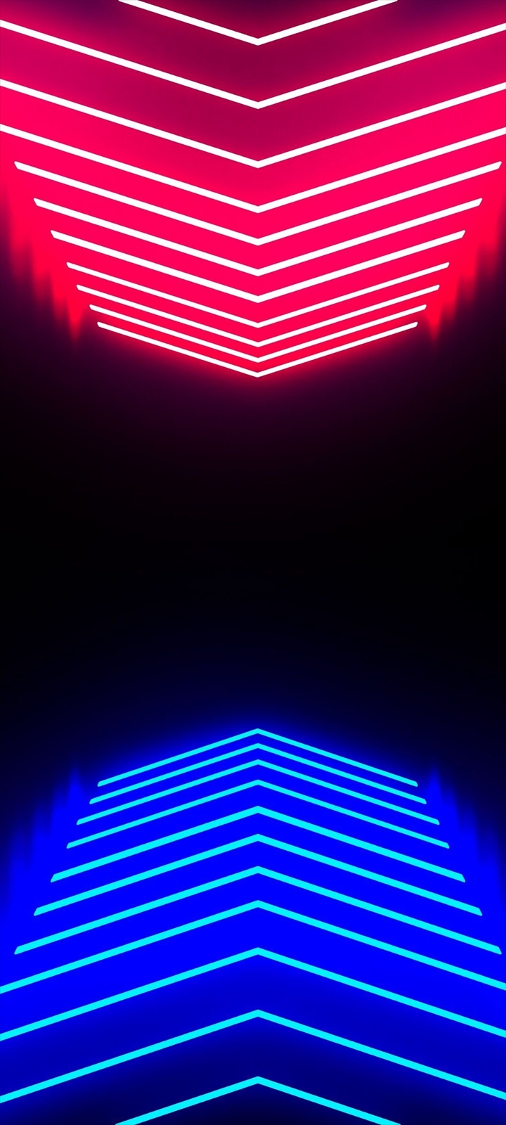 光る赤 青の矢印 Moto G8 Power Lite Androidスマホ壁紙 待ち受け スマラン