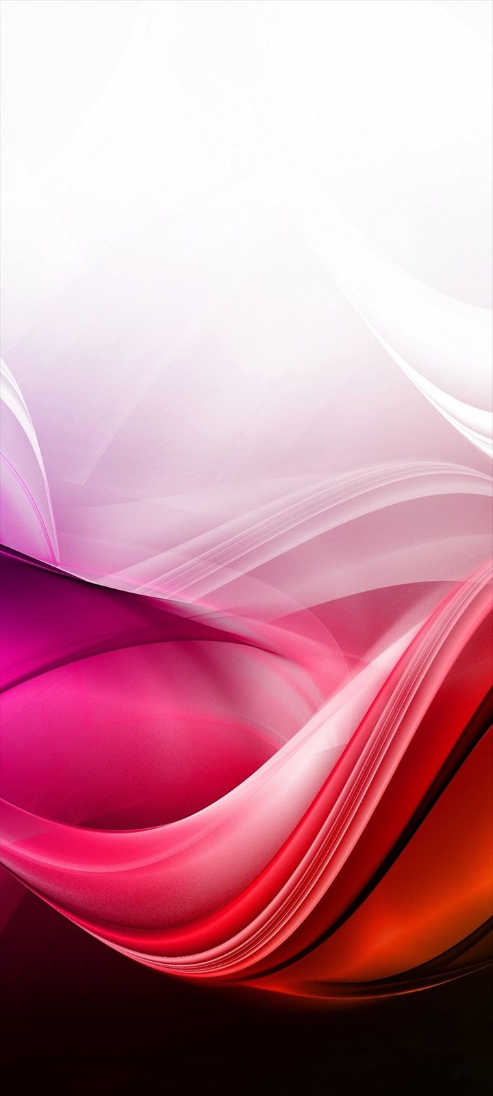 綺麗な赤 白のテクスチャー Oppo A5 Androidスマホ壁紙 待ち受け スマラン