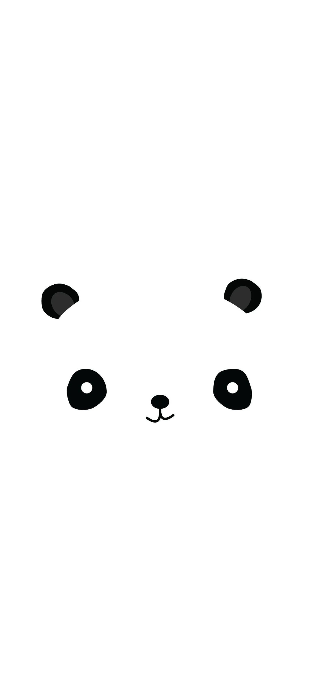 パンダのイラスト Google Pixel 5 スマホ壁紙 待ち受け スマラン