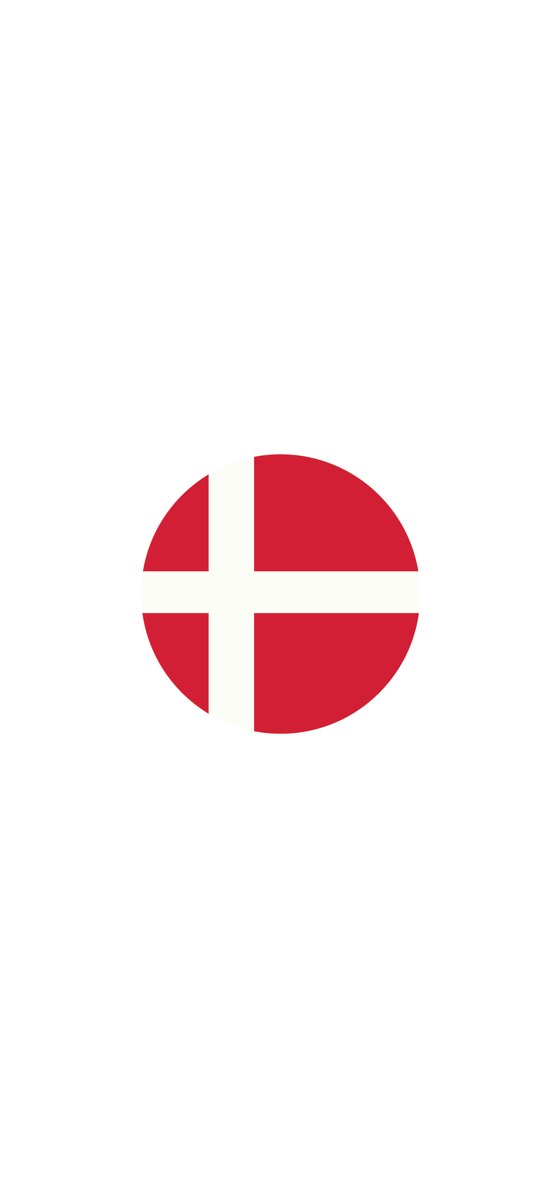 デンマーク 国旗 Google Pixel 6 壁紙・待ち受け