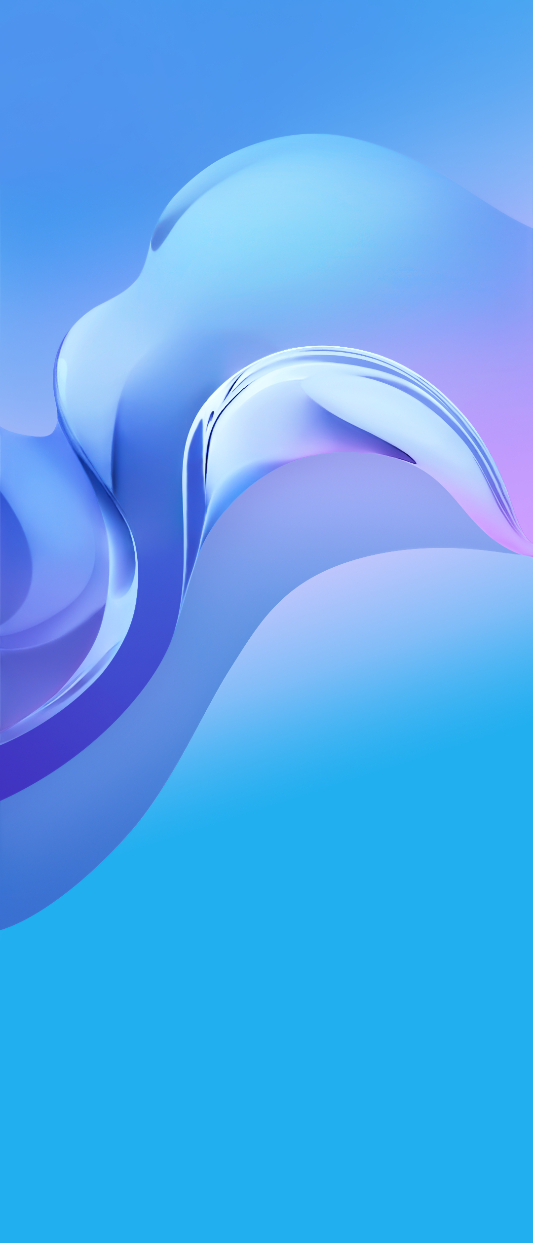 綺麗な青・紫のグラデーションのテクスチャー Xperia 8 壁紙・待ち受け