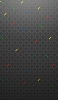 📱硬質な黒 灰色の菱形 赤・青・黄・緑のライン Google Pixel 4a Android 壁紙・待ち受け