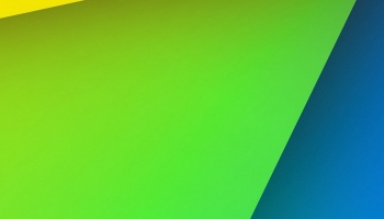 📱Orange / green / blue gradation ROG Phone 3 Android 壁紙・待ち受け