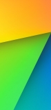📱黄・緑・青の3色のグラデーション Galaxy A30 Android 壁紙・待ち受け