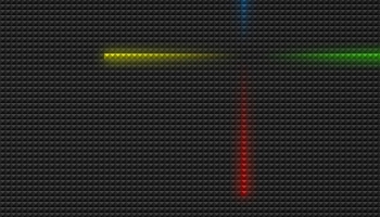 📱黒のドット柄 青・緑・黄・赤の光線 OPPO Reno A Android 壁紙・待ち受け