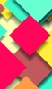 📱彩度の高い色合いの四角 Google Pixel 4a Android 壁紙・待ち受け
