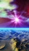 📱Nebula Crater Purple Starry Sky ZenFone 6 Android 壁紙・待ち受け