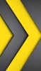 📱黒と黄色の交互の矢印 Google Pixel 4a Android 壁紙・待ち受け