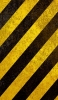 📱黄色と黒の交互の斜線 Galaxy A30 Android 壁紙・待ち受け