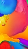 📱Green / blue / orange / pink liquid Redmi 9T Android 壁紙・待ち受け