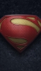 📱Black Metal Superman Emblem ZenFone 6 Android 壁紙・待ち受け