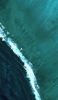 📱Bird’s-eye view Blue sea ZenFone 6 Android 壁紙・待ち受け