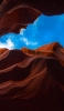📱Light blue sky Grand Canyon ZenFone 6 Android 壁紙・待ち受け