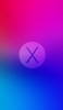 📱彩度の高いピンクと青のグラデーション X Galaxy A30 Android 壁紙・待ち受け
