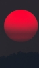 📱Red sun in the dark Redmi 9T Android 壁紙・待ち受け