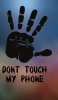 📱DONT TOUCH MY PHONE iPhone X 壁紙・待ち受け