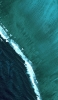 📱上から見たエメラルドの海 iPhone XS 壁紙・待ち受け