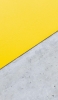 📱黄色・灰色の分割された壁 iPhone 12 Pro 壁紙・待ち受け