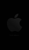 📱黒 かっこいい シンプル アップルのロゴ Think different iPhone 13 Pro 壁紙・待ち受け